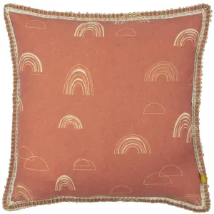 furn. Rain Shadow Braided-Edge Feather Filled Cushion