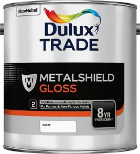 Dulux Trade Metalshield Gloss - White - 2.5L