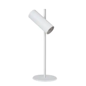 Lucide Clubs Modern Table Lamp - 1xGU10 - White