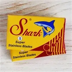 Shark Double Edge Safety Razor Blades - 10 Pcs