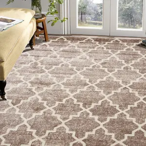 Brown Shield Modern Rug - Jersey