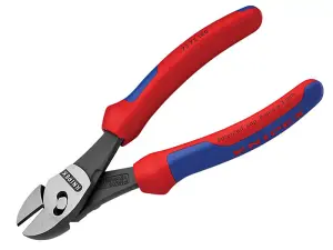 Knipex TwinForce Diagonal Cutters Multi-Component Grip 180mm