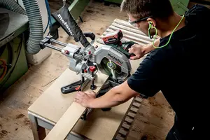 Metabo KGS 18 LTX BL 254 Brushless Mitre Saw 254mm 10 Inch 18V 614254850 BARE