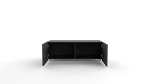 Sleek Entertainment with the Kolder TV Cabinet 1000mm x 340mm x 410mm in Sophisticated Black