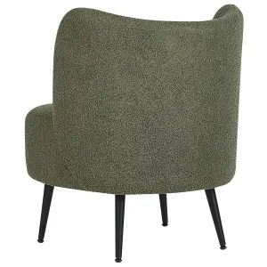 Armchair OTSBY Boucle Dark Green