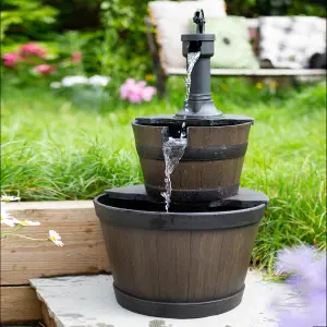 Kelkay Whiskey Bowls Mains Plugin Powered Water Feature