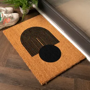 Abstract Sphere Design Doormat