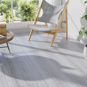 36pcs Rustic Wood Grain Self-adhesive PVC Flooring