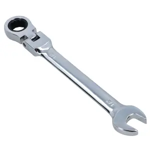 1/2" AF SAE Imperial Flexible Flexi Head Ratchet Spanner Combination Wrench