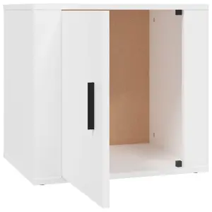 Berkfield Bedside Cabinets 2 pcs White 50x39x47 cm