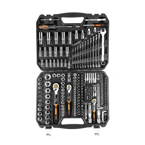 Socket Set 219pcs Set 1/2",3/8",1/4", Crv Neo Tools