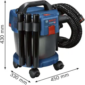 BOSCH GAS 18V-10 L PREMIUM 18v L class dust extractor