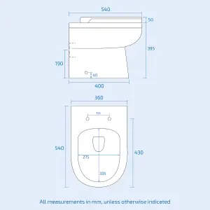 Nes Home Aric Right Hand  1100mm Vanity Basin Unit, Cistern, WC Unit & Welbourne Back To Wall Toilet White