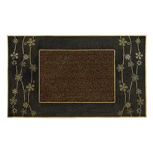  W45 x L75 cm Non-Slip Outdoor Door Mat Gold