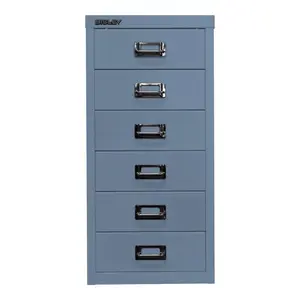 29er 27.9cm Wide 6 -Drawer File Cabinet Blue