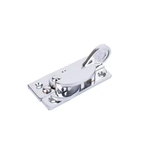 Sash Heritage Claw Fastener Art Nouveau (Non Locking) - Polished Chrome