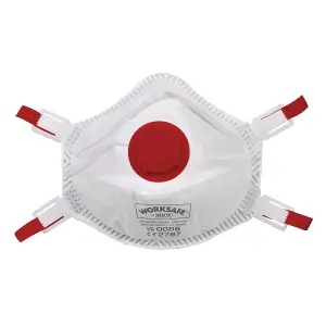 Sealey Cup Mask Valved FFP3 - Pack of 10