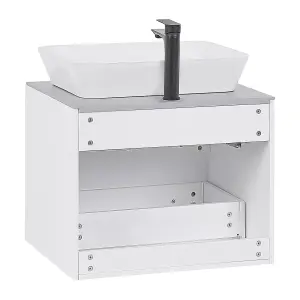 Bathroom Vanity Set White MANZON