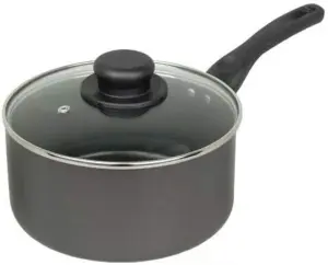 20cm Milk Pan And Glass Lid Sauce Pot Tea Handle Kitchen Non Stick Cookware New