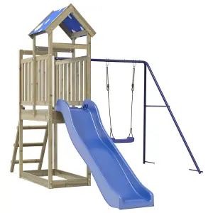 Berkfield Outdoor Playset Impregnated Wood Pine