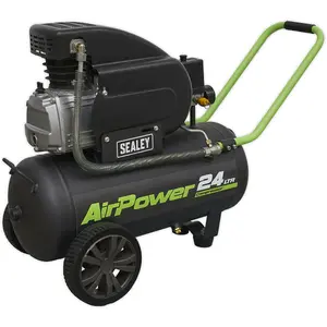 High-Performance Direct Drive Air Compressor with 24L Tank and 2hp Motor