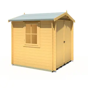 Shire Bradley 7x7 Log Cabin 19mm Logs