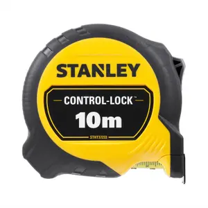 Stanley STA037233 10m Metric Control Grip Trade Tape Measure Magnetic STHT37233