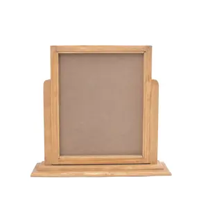 Lugo Mirror Waxed H60 W60 D15cm