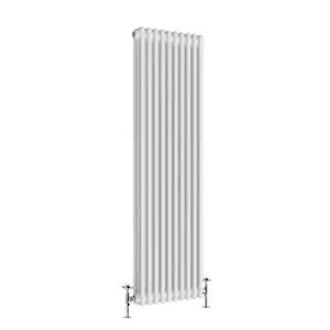 G-Rad White Triple Column Vertical Radiator - (H) 1800 x (W) 465mm