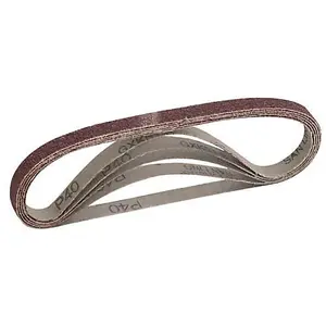 QTY 5 13mm x 457mm 120 Grit Sanding Belts For Belt Sanders