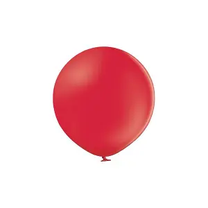 Belbal Latex Pastel Balloons (Pack of 100) Red (One Size)