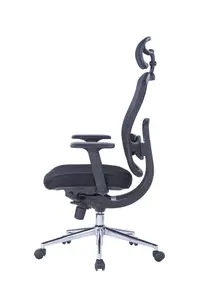 Miami Office Chair with Wheels in Black