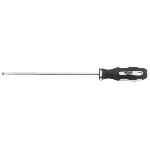 Draper Plain Slot Soft Grip Parallel Tip Screwdriver, 5.5 x 200mm 34975