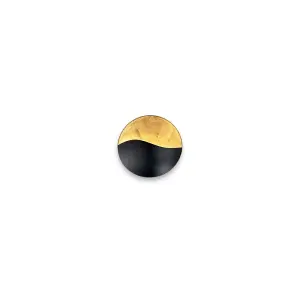 Luminosa Sunrise  3 Light Indoor Small Wall Light Black, G9