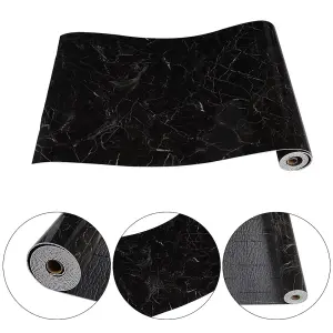 3M Black Marble Contact Wallpaper Self Adhesive