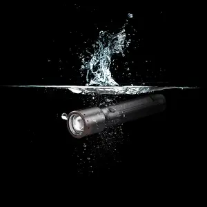 Ledlenser P7R Core Rechargeable 1400 Lumen Waterproof IP68 Hand Torch For Plumbers Electricians and DIY