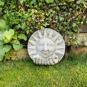 Sun design Welcome Garden Sign Plaque