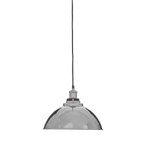 Interiors by Premier New Foundry Iron And Aluminium Pendant Light