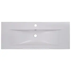 Built-in Basin 101x39.5x18.5 cm Ceramic White