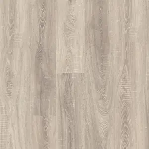 Harro Grey Oak White Ivory Herringbone Wood Effect Laminate Flooring 8mm Thick, Suitable for Underfloor Heating 1.995 m²Per Pack