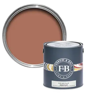 Farrow & Ball Dead Flat Mixed Colour 48 Fox Red 750ml