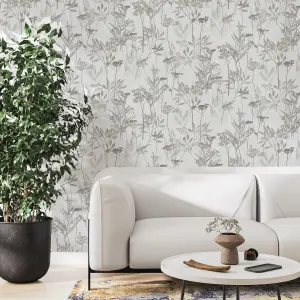 Superfresco Easy Patterned Neutral Solstice Embossed Wallpaper