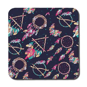 Square 6 Piece Coaster Set (Set of 6)