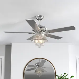 Sharan 132cm Ceiling Fan with Light Kit