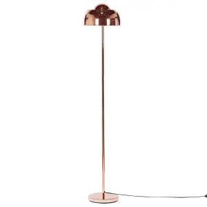 Metal Floor Lamp Copper SENETTE