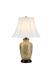 Elstead Gold Thistle 1 Light Table Lamp Gold, E27