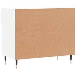 Berkfield Shoe Cabinet White 70x36x60 cm Engineered Wood