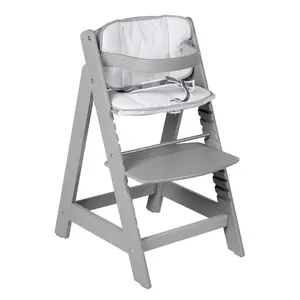 Sit Up High Chair Light grey