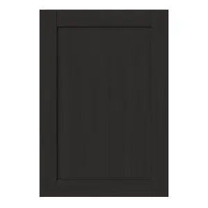 GoodHome Verbena Matt charcoal Shaker Tall appliance Cabinet door (W)600mm (H)867mm (T)20mm