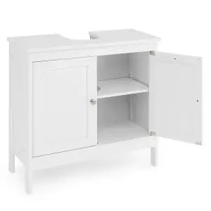 COSTWAY Bathroom Under Sink Cabinet Freestanding Vanity Cabinet without Basin